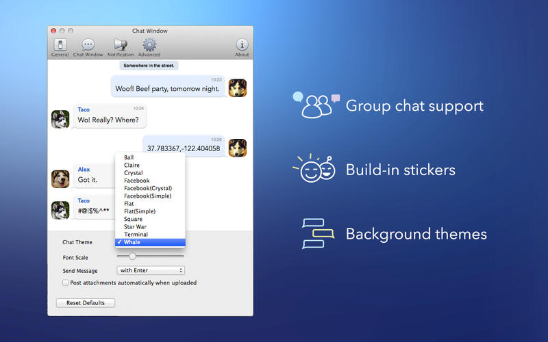 FREE MyChat for mac download free